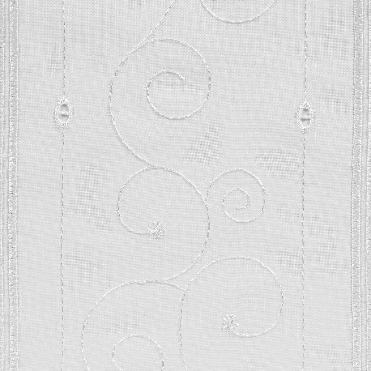 Clipstore-Meterware Angel weiß 100% Polyester H: ca. 140 cm
