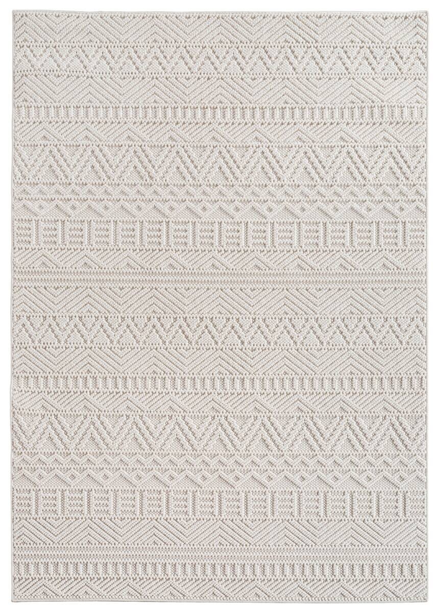 Ayyildiz Kurzflorteppich HELIX creme B/H/L: ca. 280x0,7x370 cm
