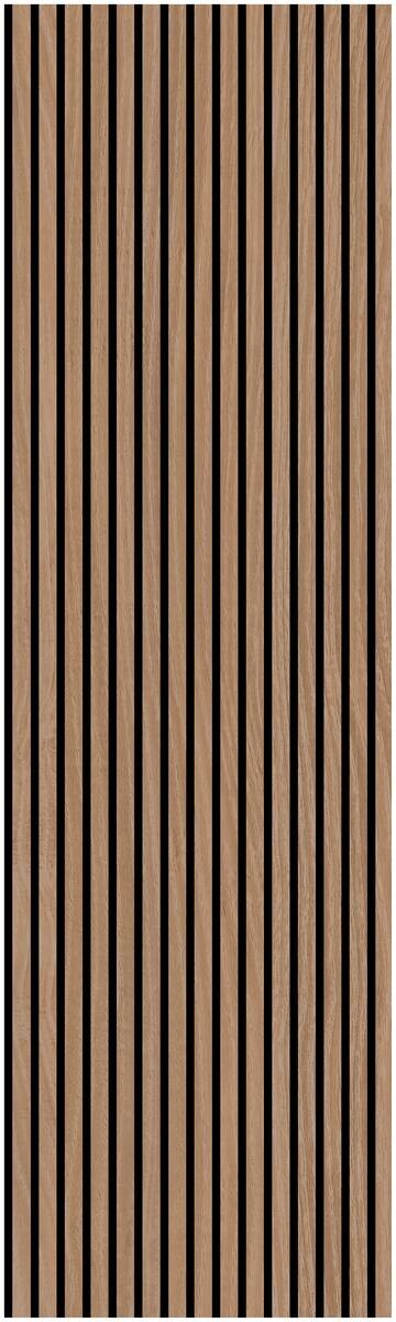 Wand- und Akustikpaneel braun L/B/H: ca. 244x60x1 cm pro Stück