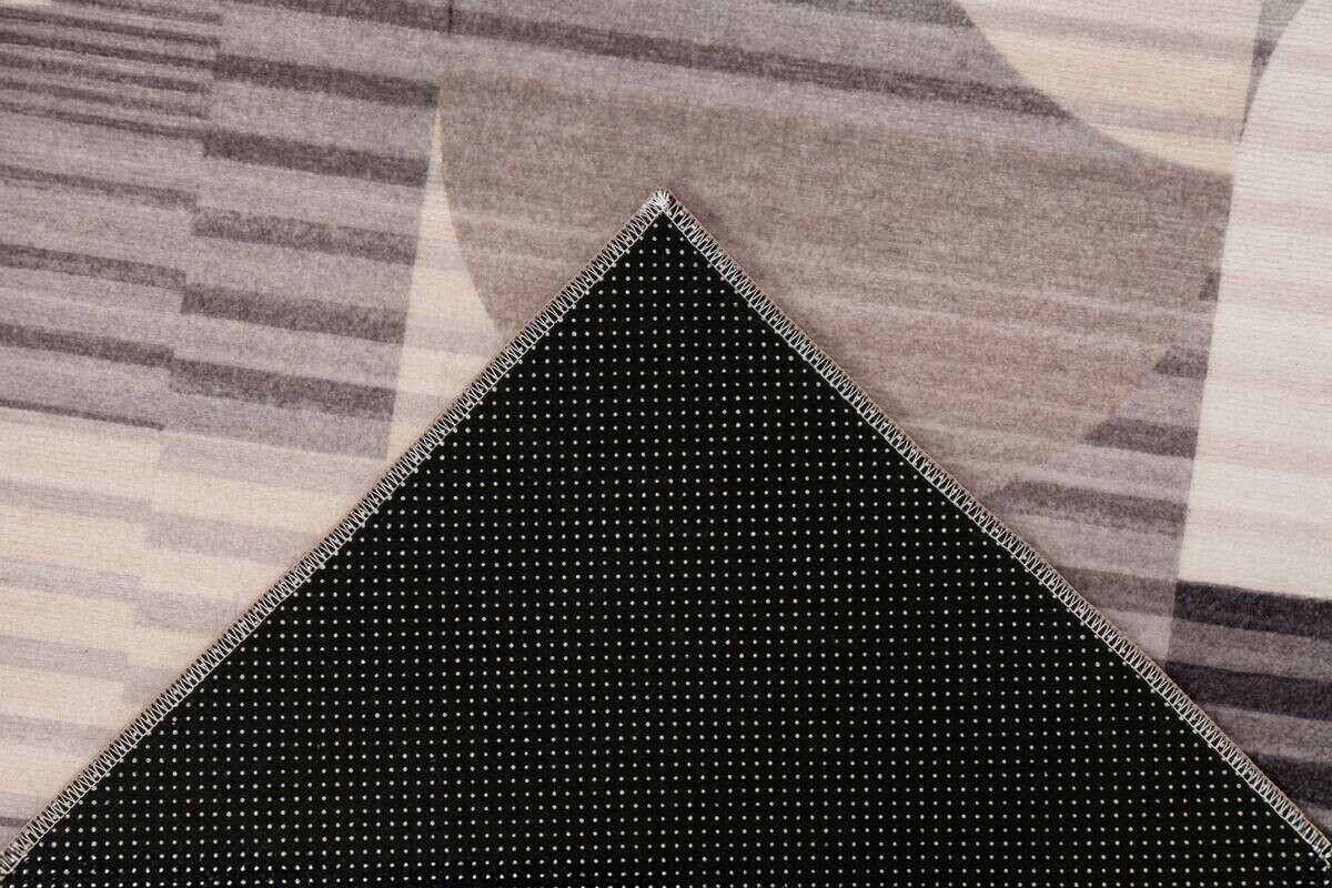 Kayoom Teppich Bluster 425 taupe B/L: ca. 120x170 cm