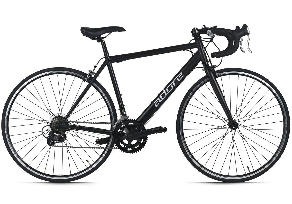 Adore Rennrad Racer 28 Zoll Rahmenhöhe 51 cm 14 Gänge schwarz schwarz ca. 28 Zoll