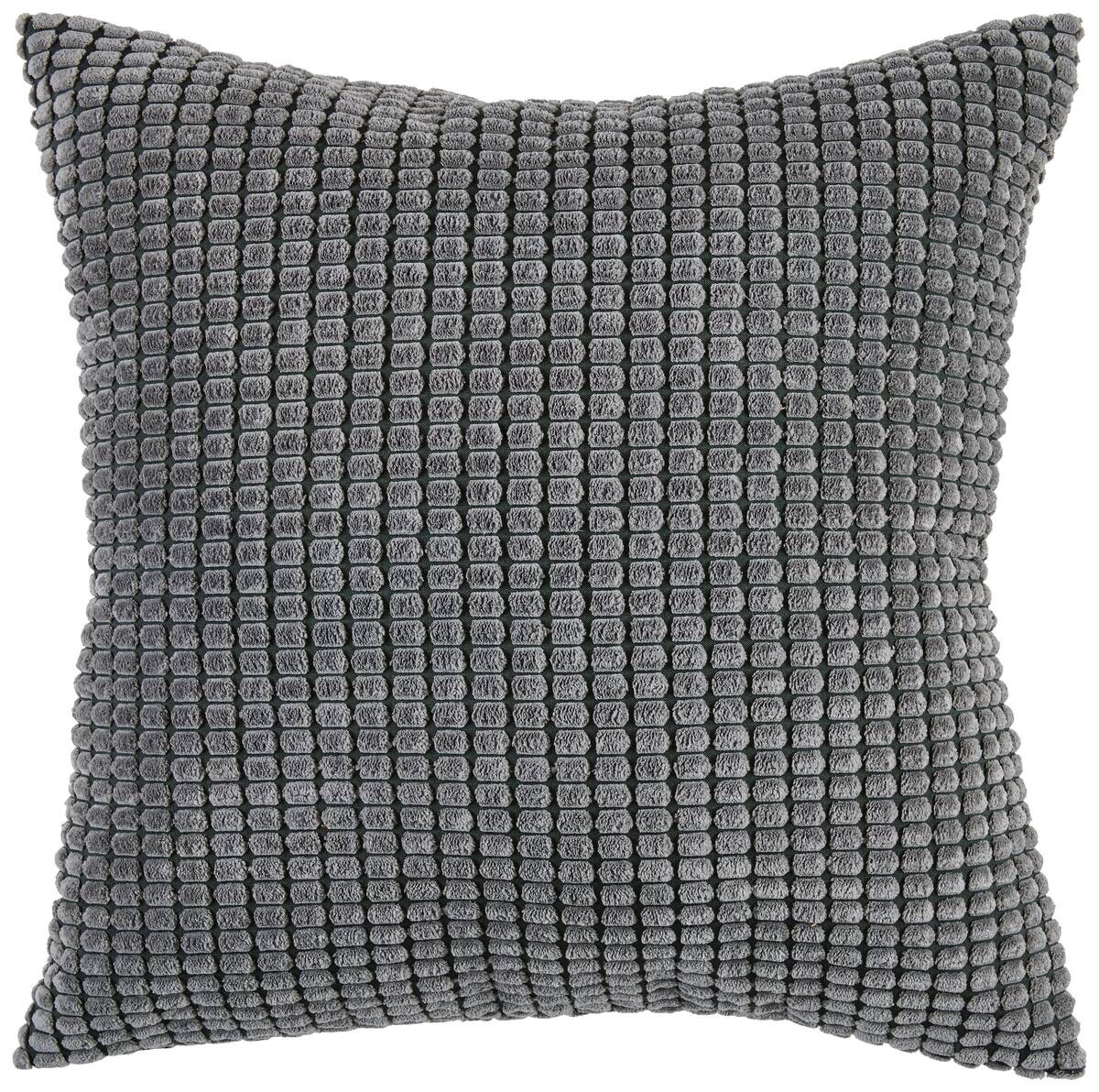 POCOline Dekokissen Juri anthrazit 100% Polyester B/L: ca. 45x45 cm