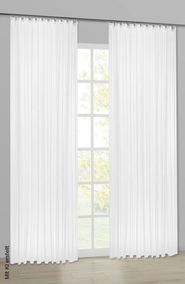 POCOline Fertigstore London weiß B/L: ca. 300x245 cm