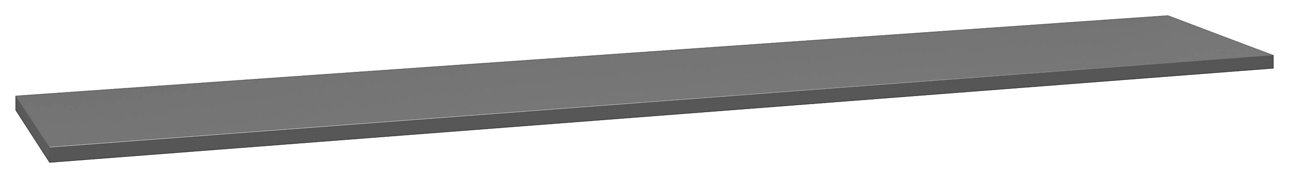 Platte System 64 anthrazit matt B/H/T: ca. 192x2x35 cm