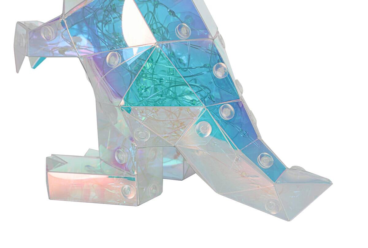 Nolo LED-Dekoleuchte Dino transparent pearl B/H/T: ca. 18,5x15x8 cm