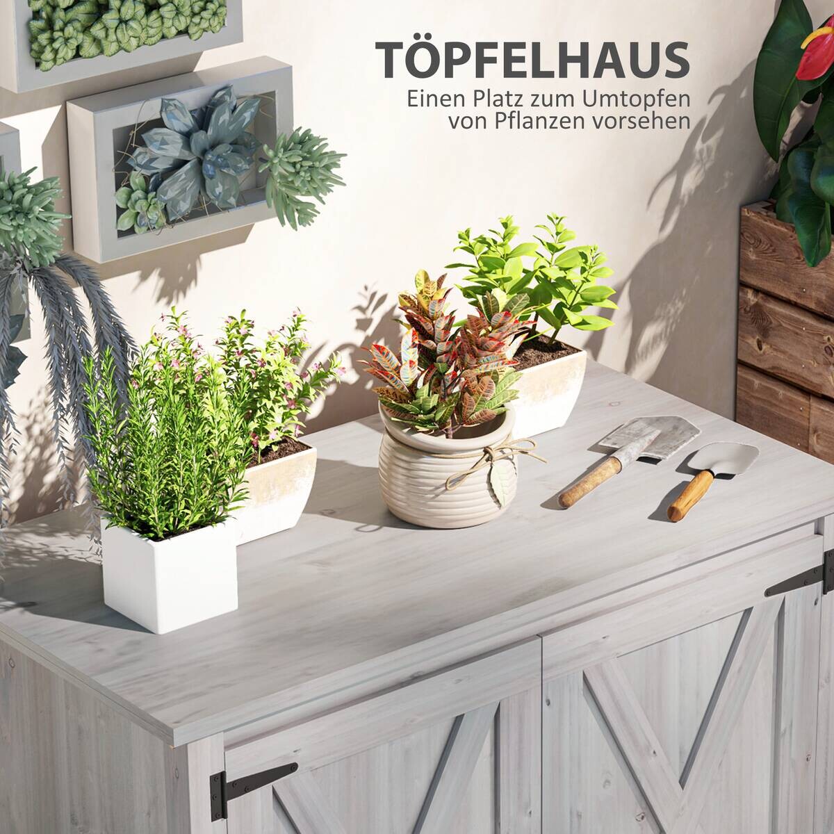 Outsunny Gartenschrank