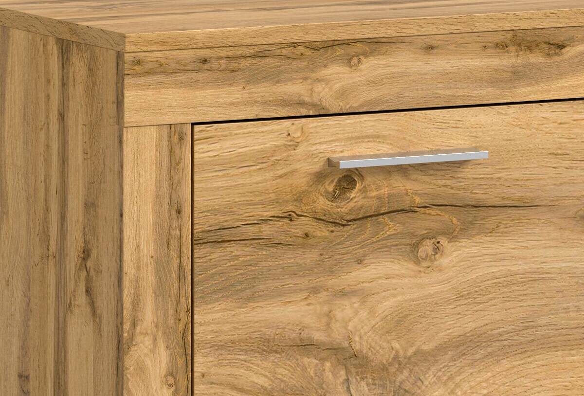 Lowboard Jam Eiche Wotan Nachbildung B/H/T: ca. 160x37x40 cm