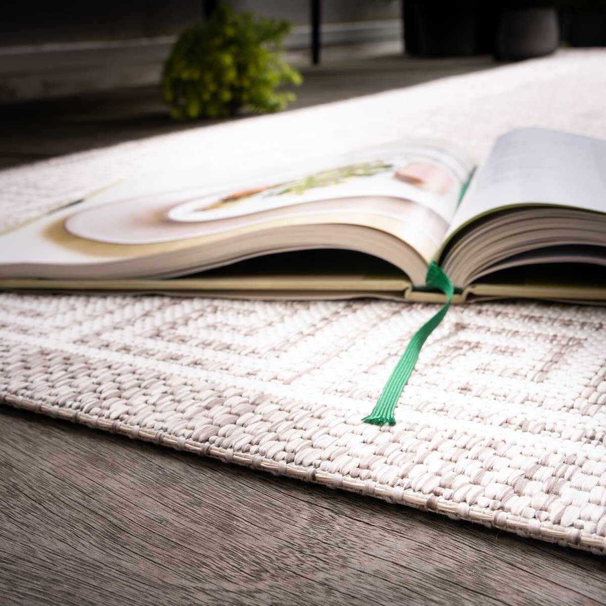 Obsession Teppich My Twilight taupe B/H/T/L/D: ca. 240x0,7x0x340x0 cm