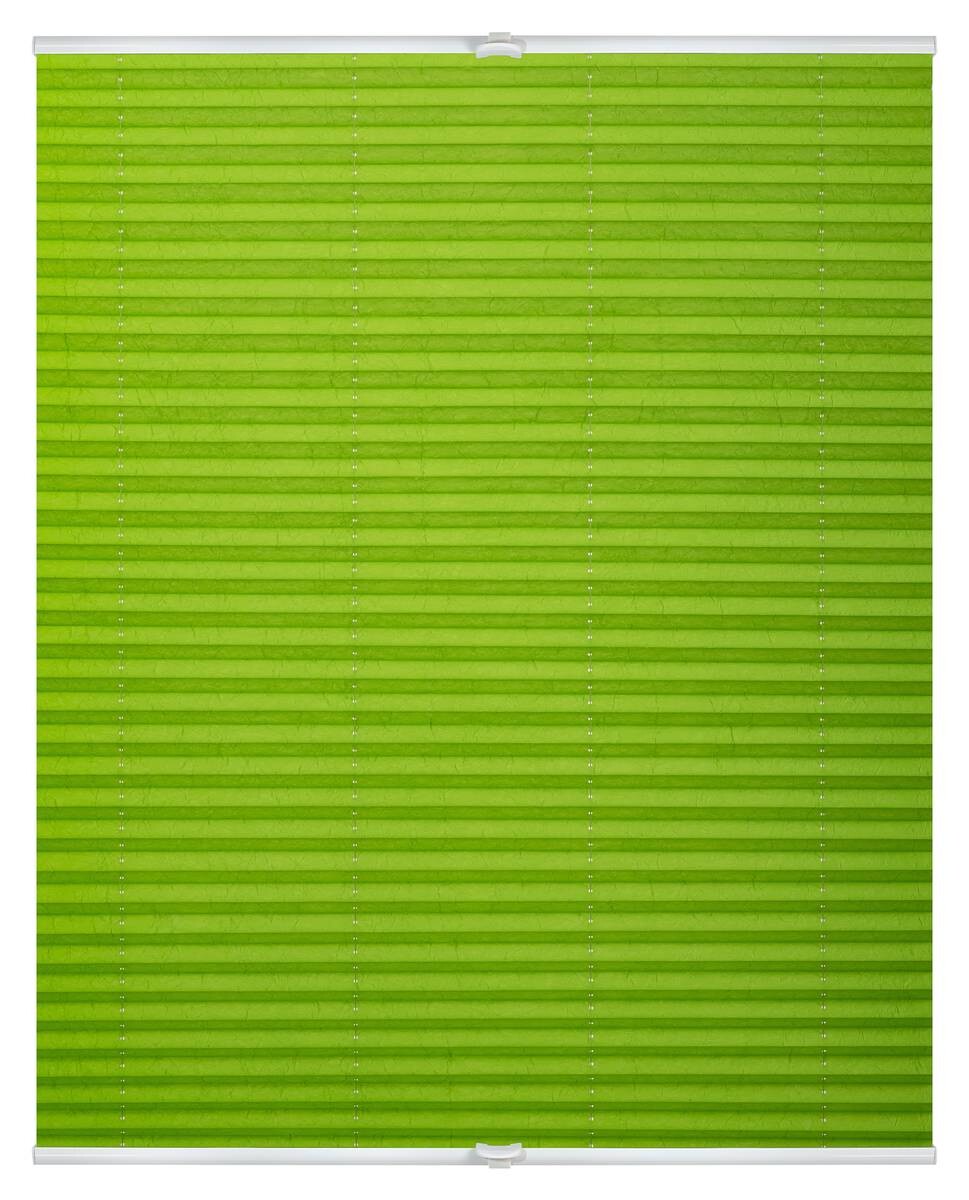 LICHTBLICK Spannplissee grün B/L: ca. 95x130 cm