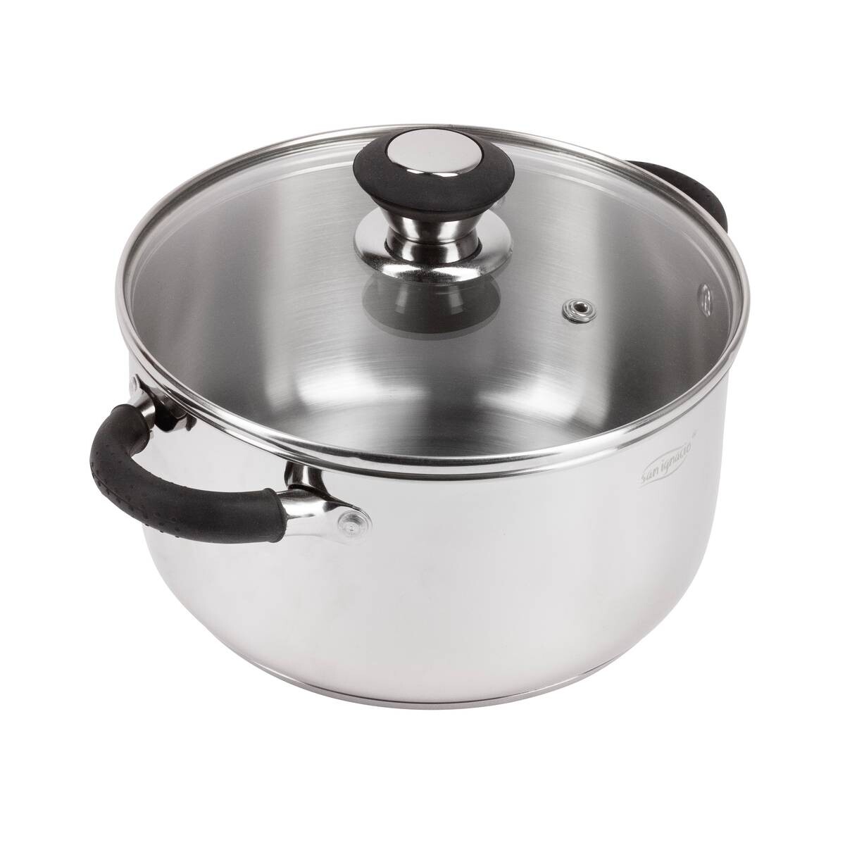 SAN IGNACIO Topfset BILMA silber Aluminium 5 tlg.