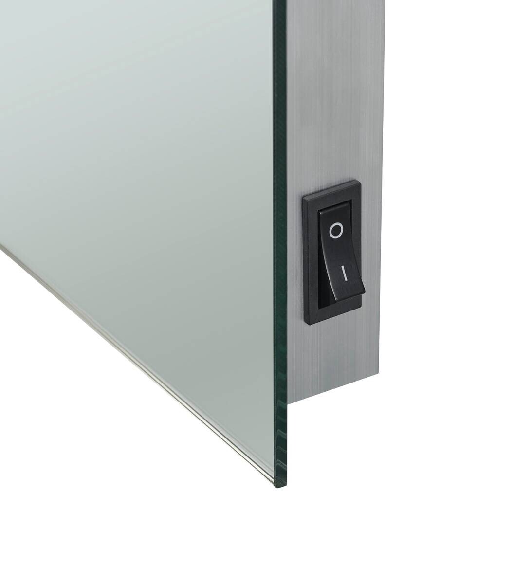 LED-Spiegel Ilona transparent B/L: ca. 70x50 cm