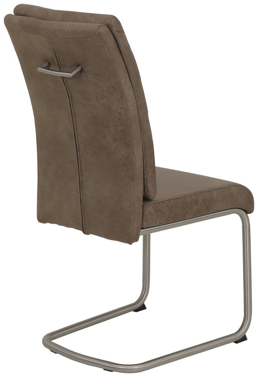 Essgruppe Paula III schlamm Microfaser B/H/T: ca. 220x76x90 cm