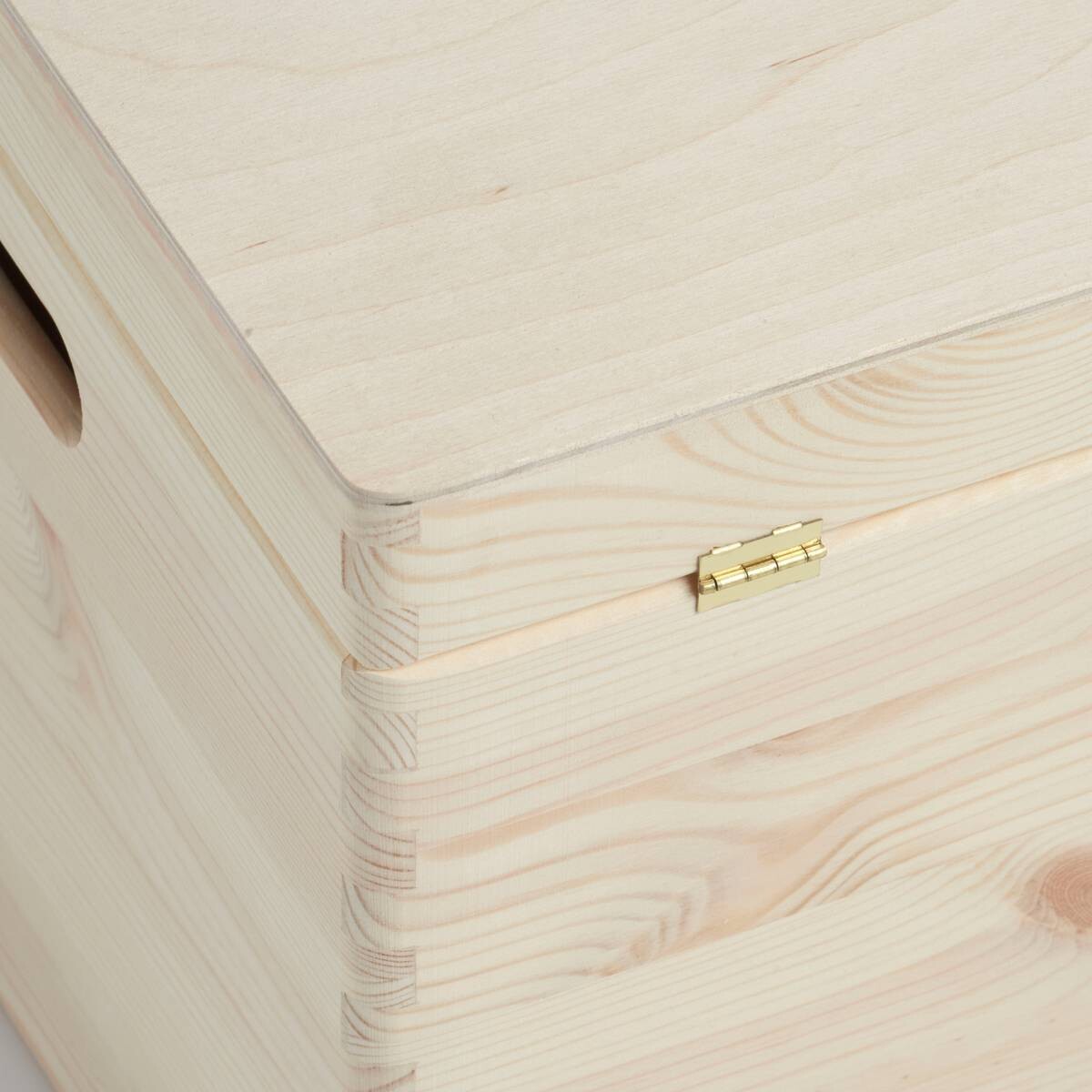 Zeller Allzweckkiste natur Holz B/H/L: ca. 30x23x40 cm