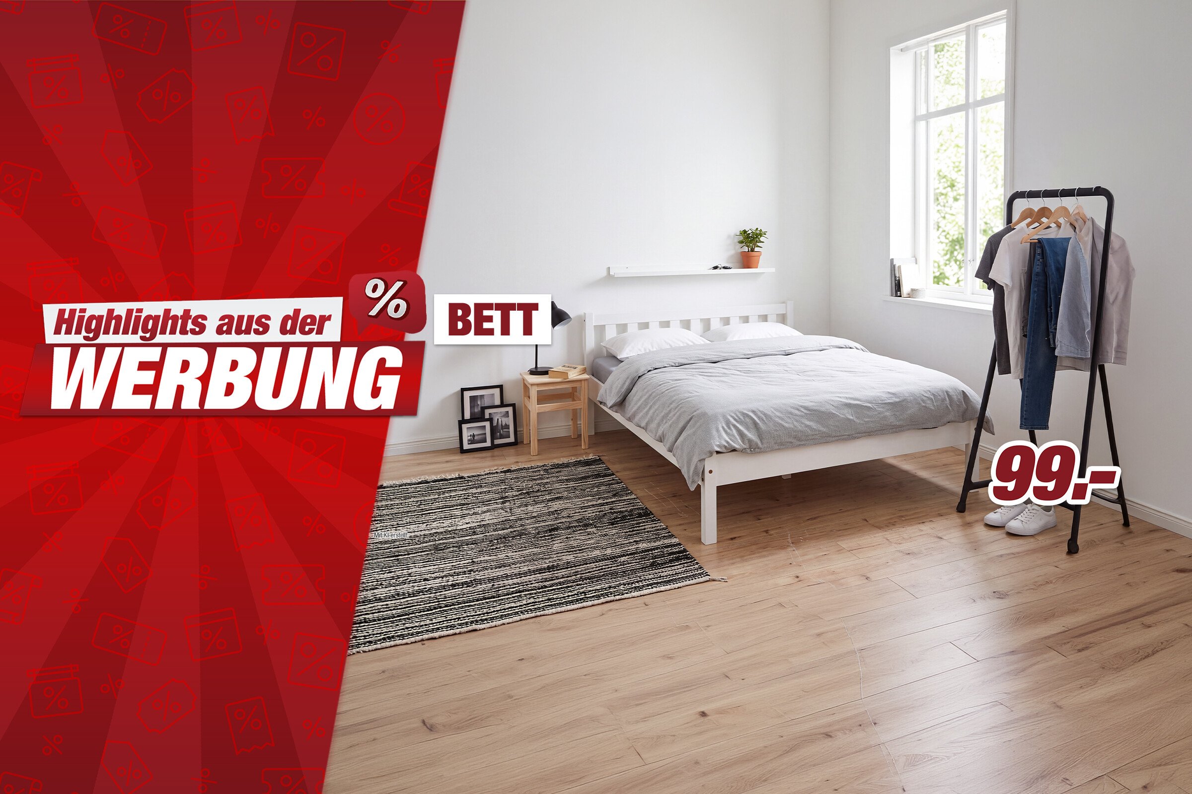 Unsere Werbe Highlights - Bett