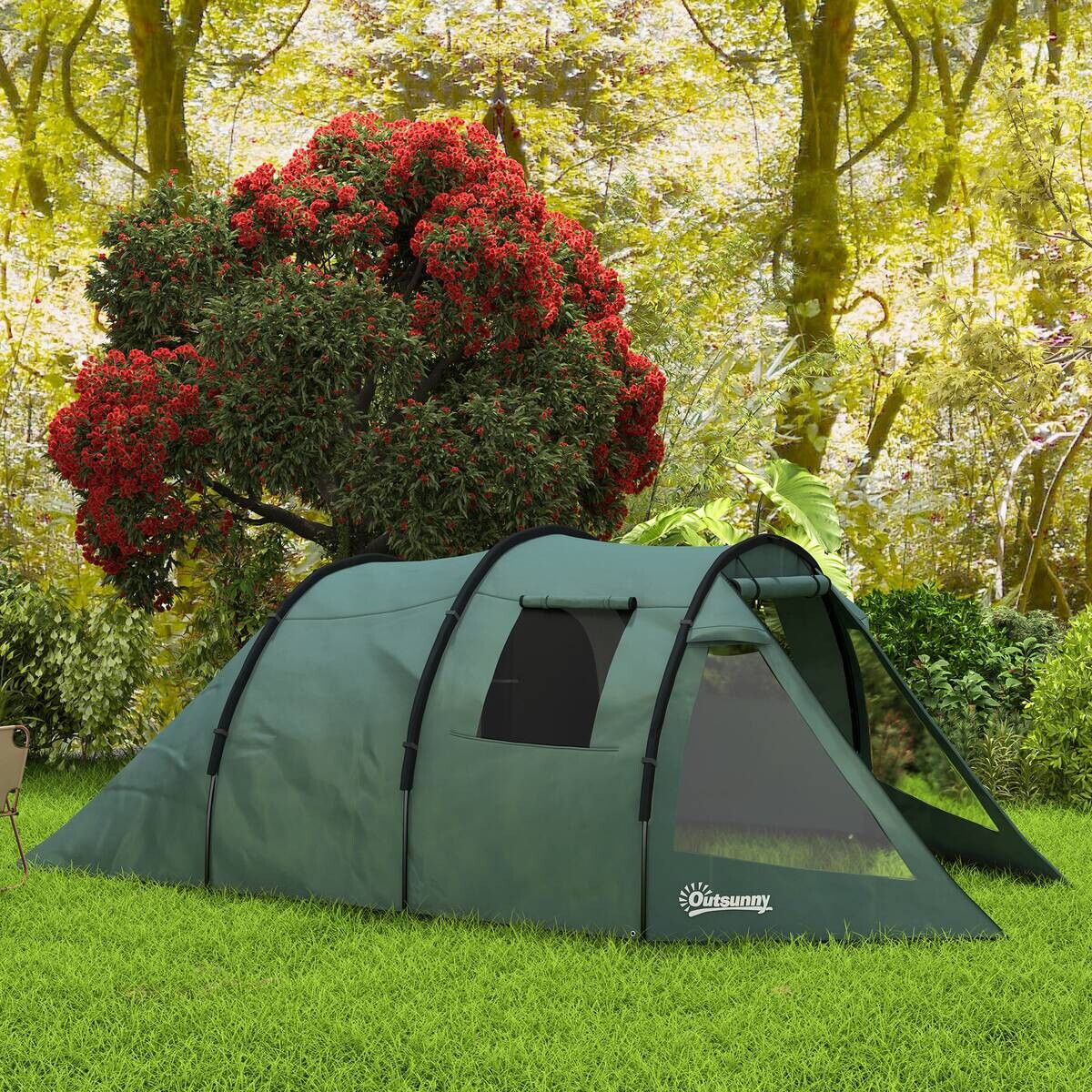 Outsunny Campingzelt B/H/L: ca. 264x172x475 cm