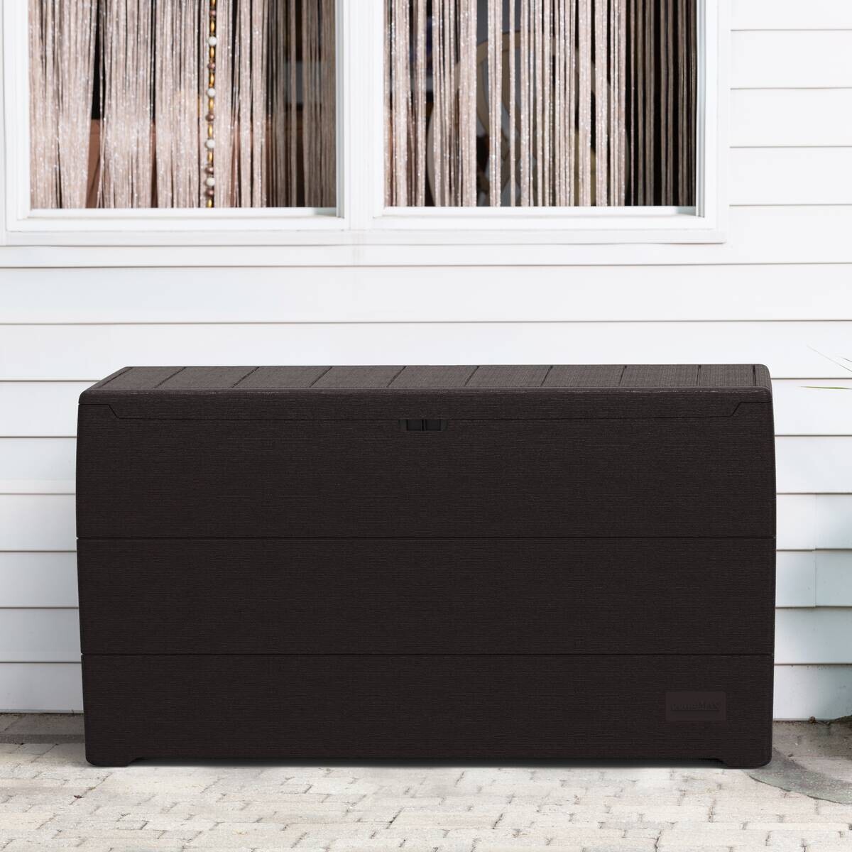 Duramax Aufbewahrungsbox Durabox braun Kunststoff B/H/L: ca. 45x56x117 cm