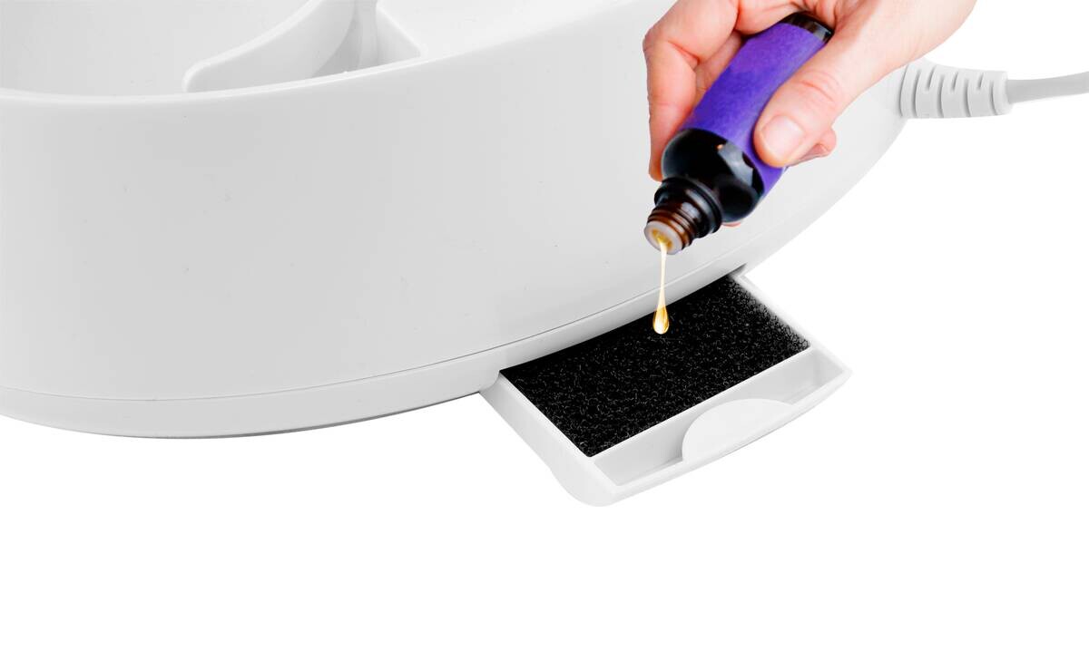 alpina Luftbefeuchter weiß B/H/L: ca. 16x33x25 cm