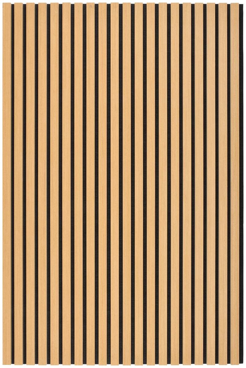 Wandpaneel teak L/B/H: ca. 120x80,5x2,1 cm pro Stück