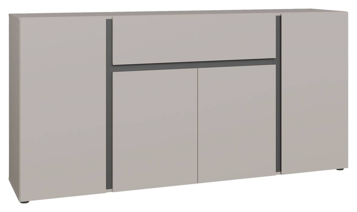 Kommode Kaschmir anthrazit B/H/T: ca. 179x88x41 cm
