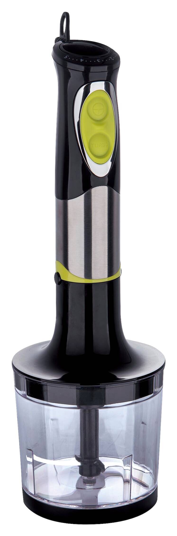 BERGNER Stabmixer grün schwarz Edelstahl B/H/L: ca. 14x23x24 cm