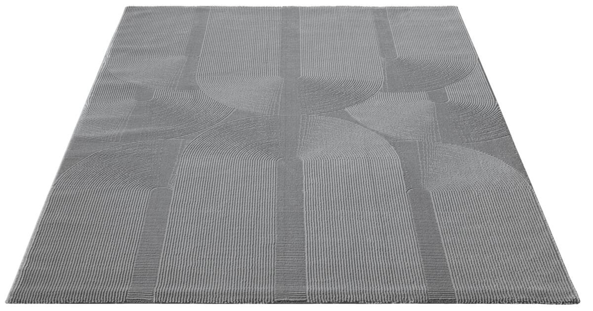 Webteppich Sign grau B/L: ca. 200x290 cm