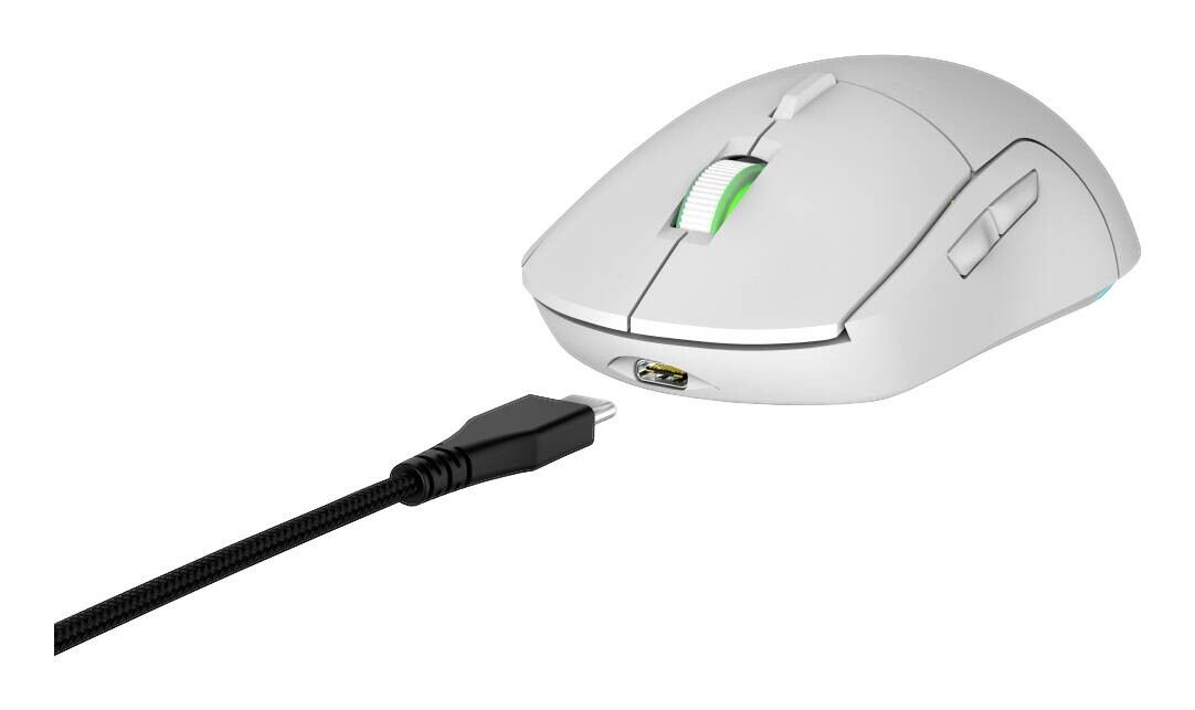 uRage Gaming-Maus weiß