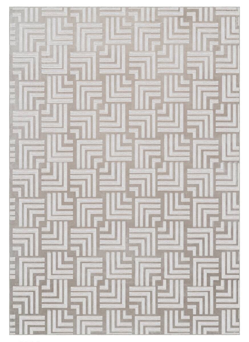 Kayoom Teppich Calma 325 beige B/L: ca. 120x160 cm