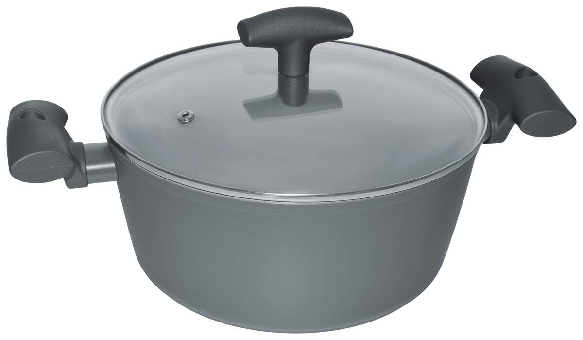 MICHELINO Topf grau Aluminium