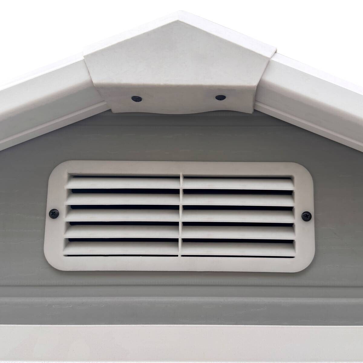 POCOline Gartenhaus Basic grau B/H/T: ca. 134x202x102 cm