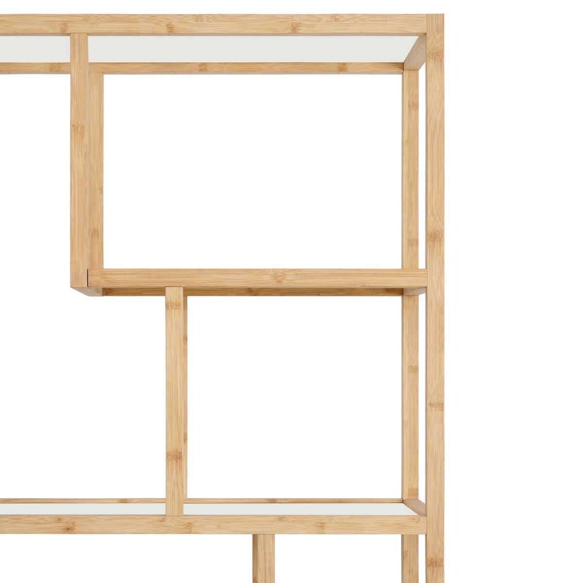 Standregal Holzoptik B/H/T: ca. 77x145,5x34 cm
