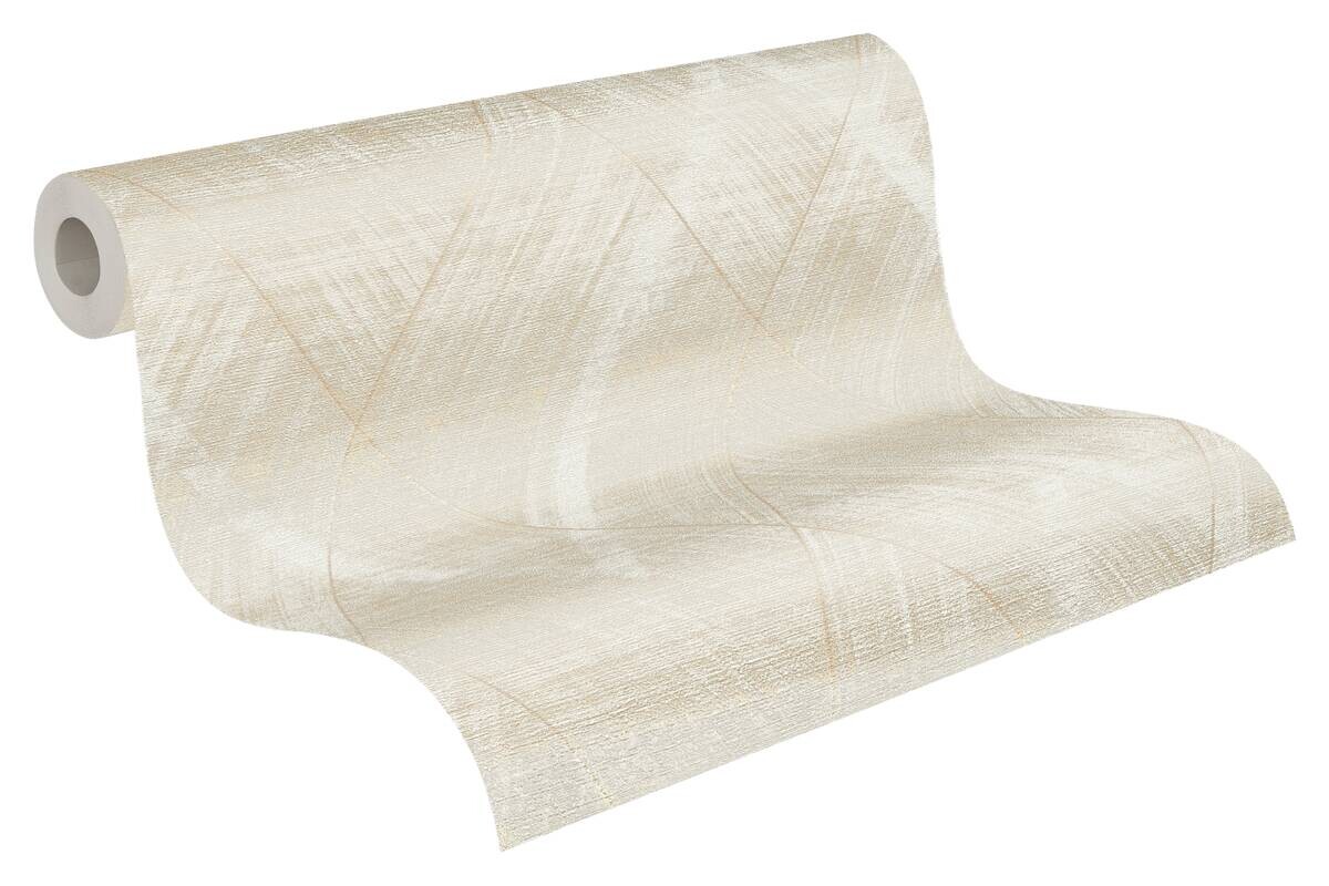 A.S.Creation Vliestapete creme beige B/H/D: ca. 53x1005x8,4 cm