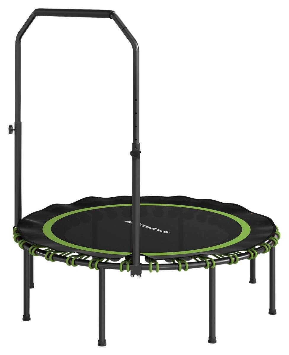 SPORTNOW Fitness Trampolin grün B/H/L: ca. 114x129x114 cm
