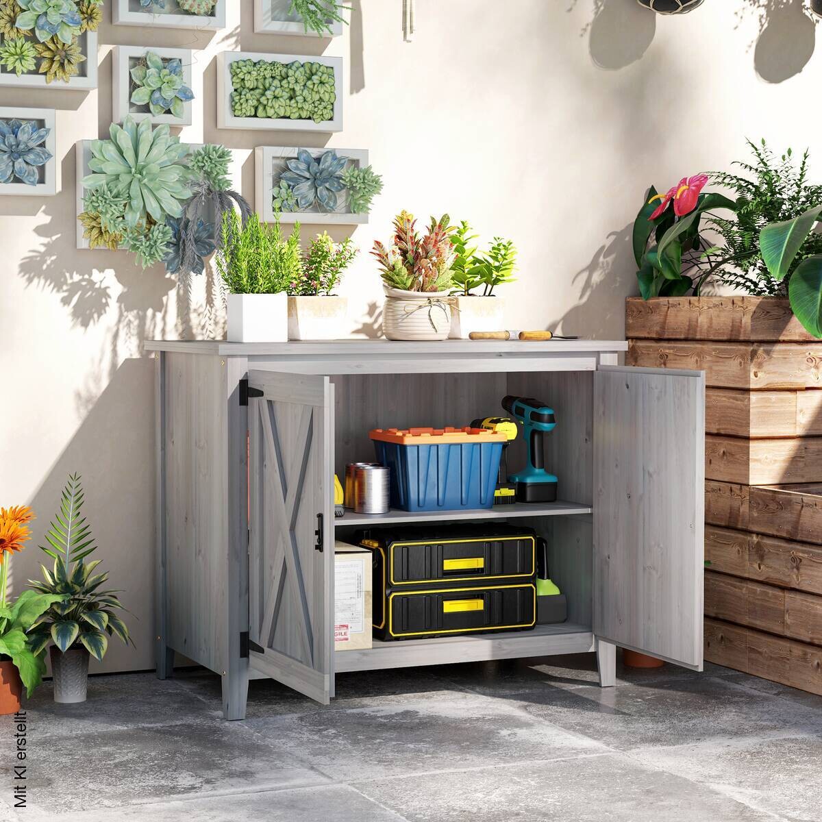 Outsunny Gartenschrank