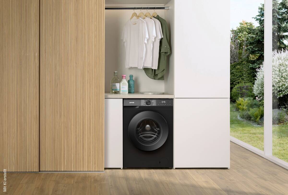 Gorenje Waschmaschine W5G2PS74AP2B schwarz B/H/T: ca. 59,5x84,5x43,5 cm ca. 7 kg