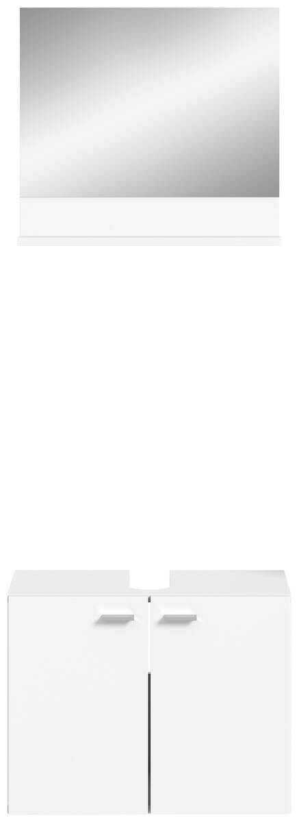 Badezimmer-Set BOSTON weiß B/H/T: ca. 57x186x33 cm