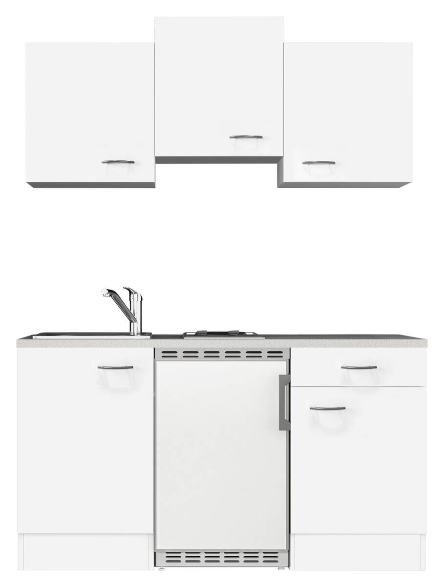 Küchenblock Wito weiß B/H/T: ca. 151x226x60 cm