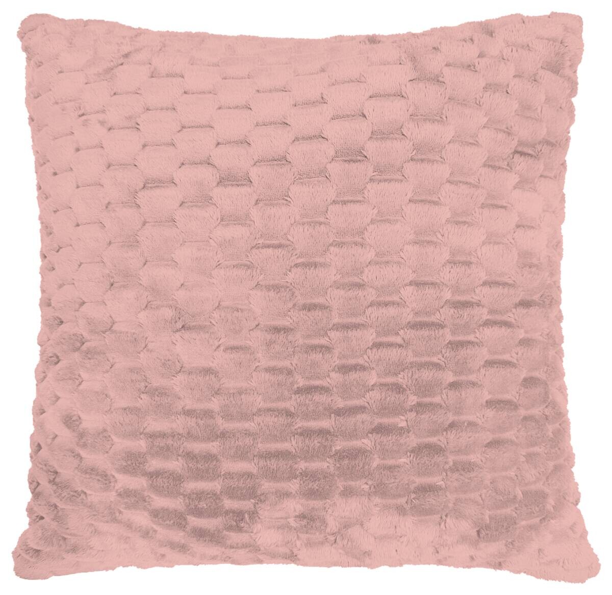 POCOline Dekokissen Wabe rosa 100% Polyester B/L: ca. 45x45 cm