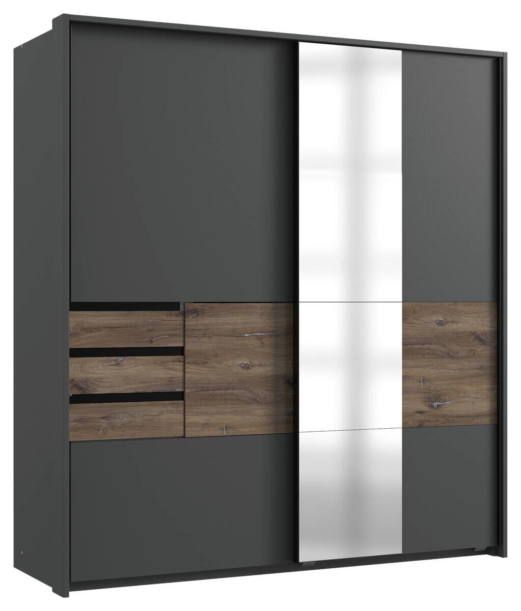 Passepartoutrahmen Bamberg Graphit B/H/T: ca. 183x200x12 cm