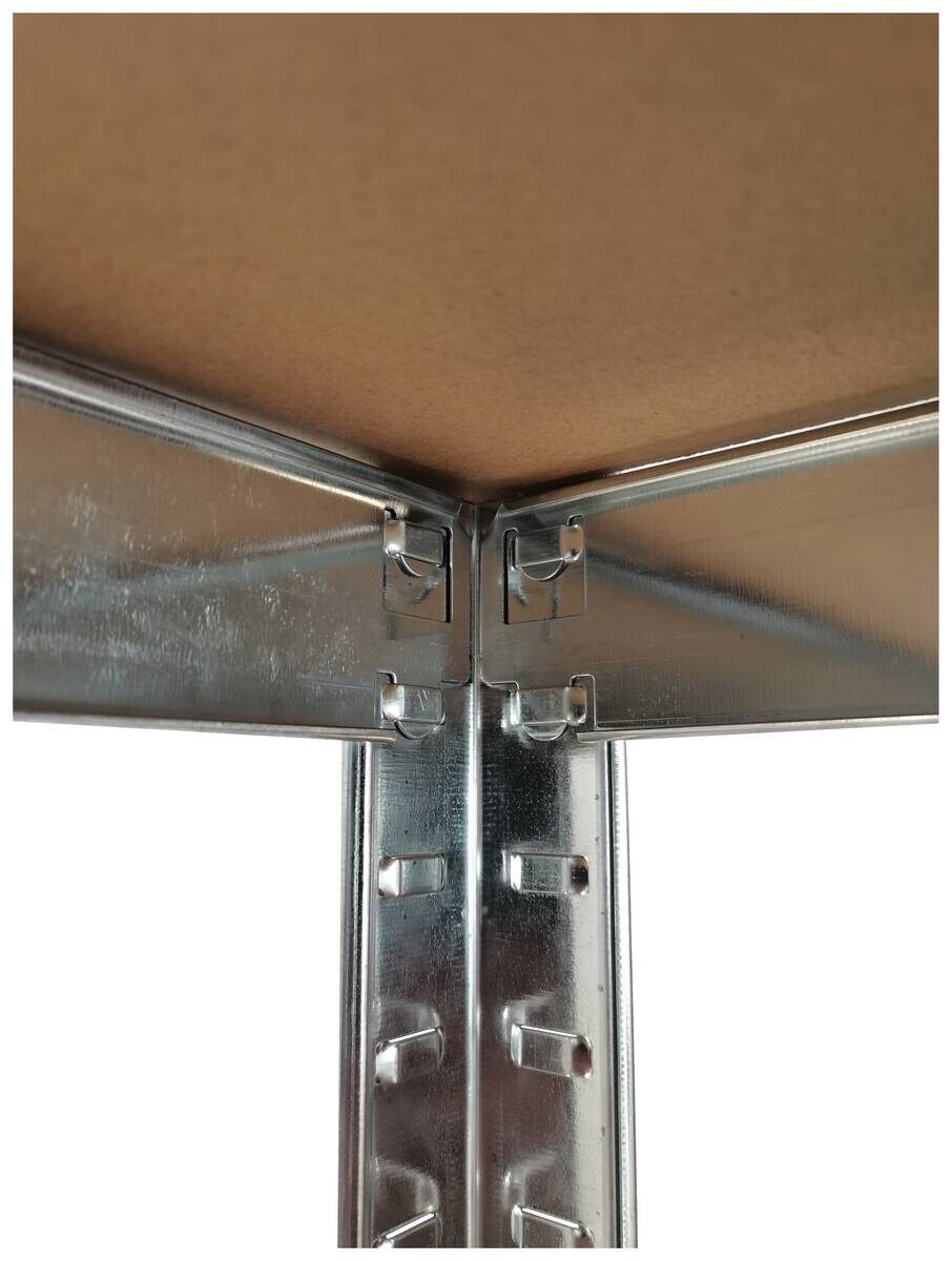 Schwerlaststeckregal verzinkt B/H/T: ca. 90x180x60 cm