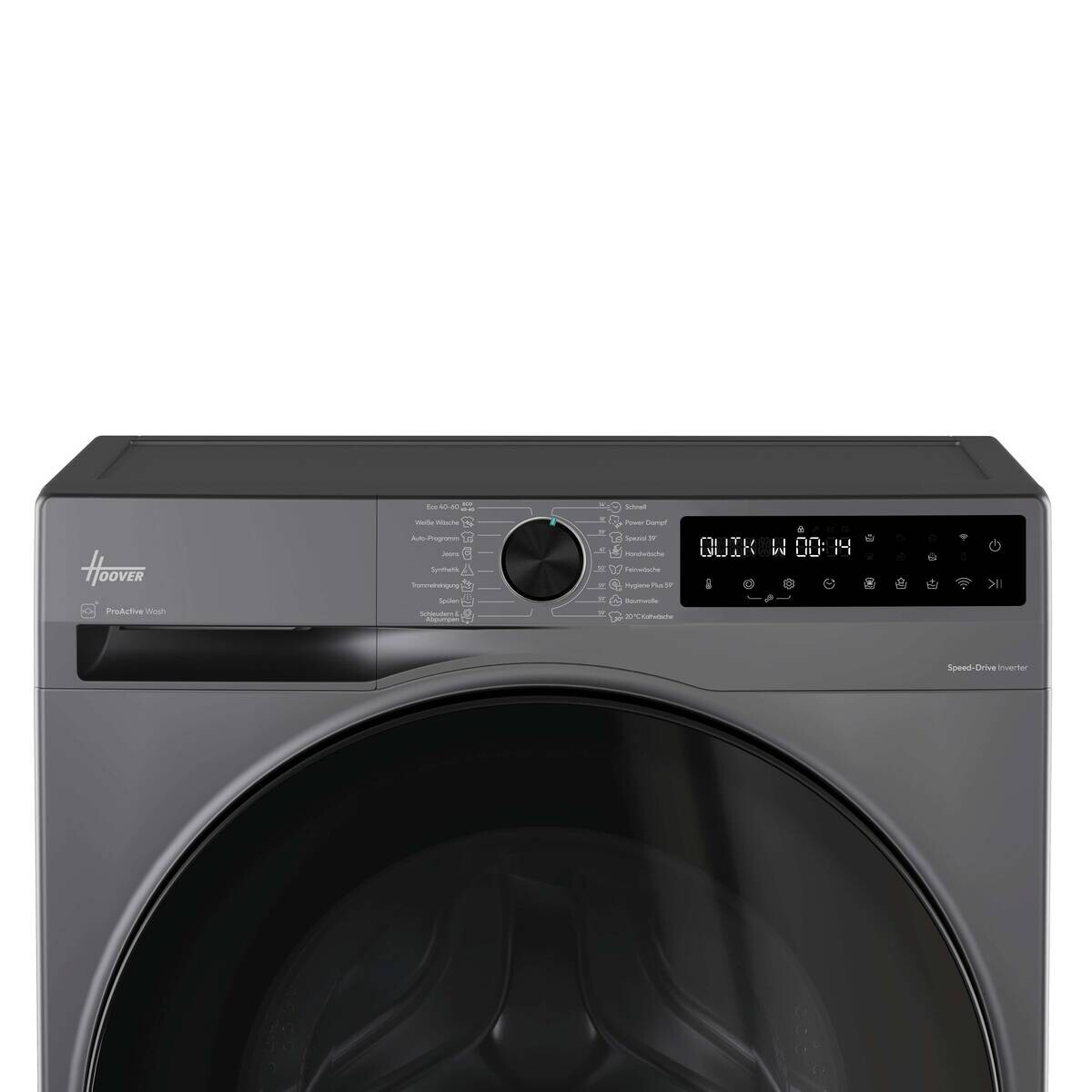 Hoover Waschmaschine HBPQ49SBL10G-84 anthrazit B/H/T: ca. 59,5x85x52,1 cm
