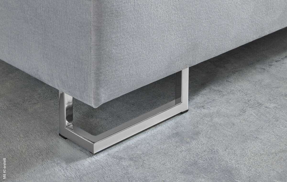 Boxspringbett Nairobi hellgrau Liegefläche B/L: ca. 180x200 cm