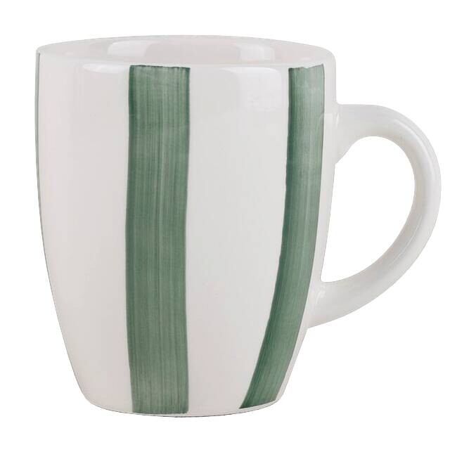 Kaffeebecher weiß Keramik