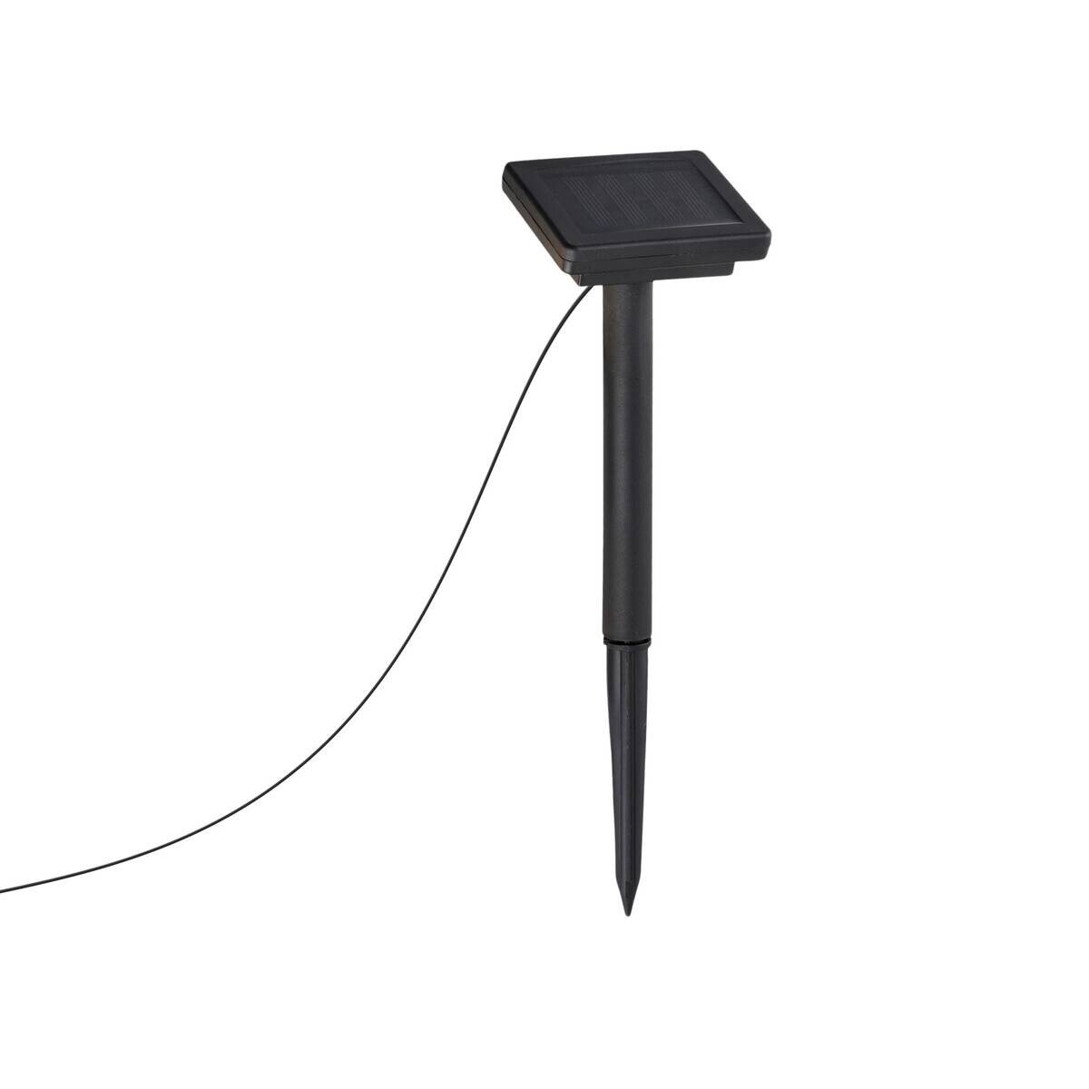 Solar-Lichterkette multicolor B/H/T: ca. 370x370x6 cm