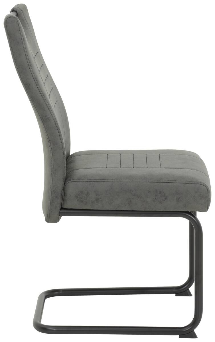 Schwingstuhl Jupiter anthrazit Microfaser B/H/T: ca. 45x94x60 cm