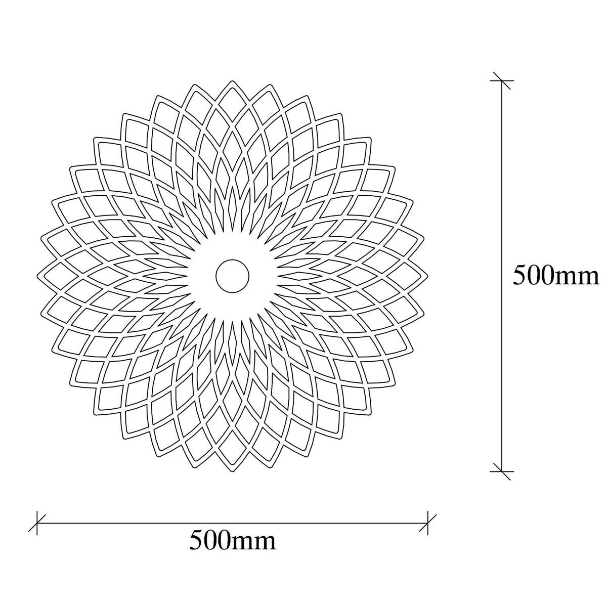 Opviq Wandleuchte Fellini Kupfer Metall B/H/T/L: ca. 12x50x12x50 cm E27 1 Brennstellen