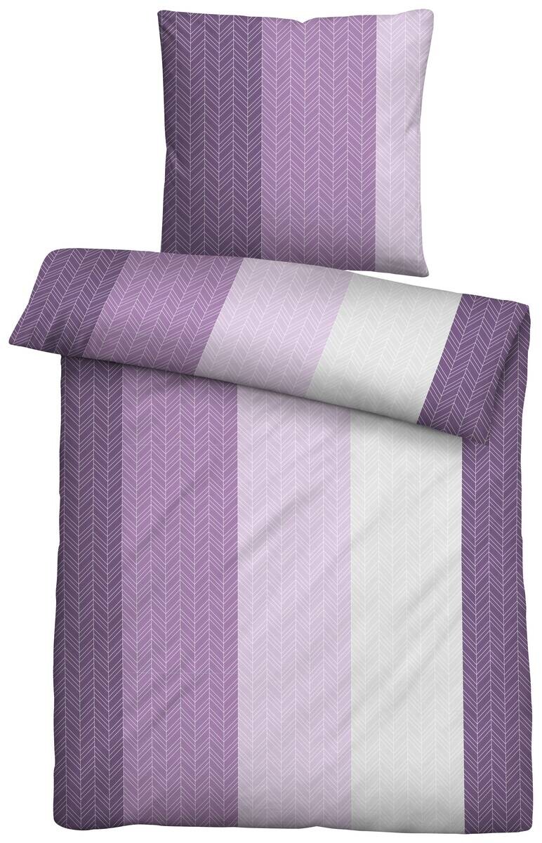 Microfaser Bettwäsche beere 100% Polyester B/L: ca. 135x200 cm