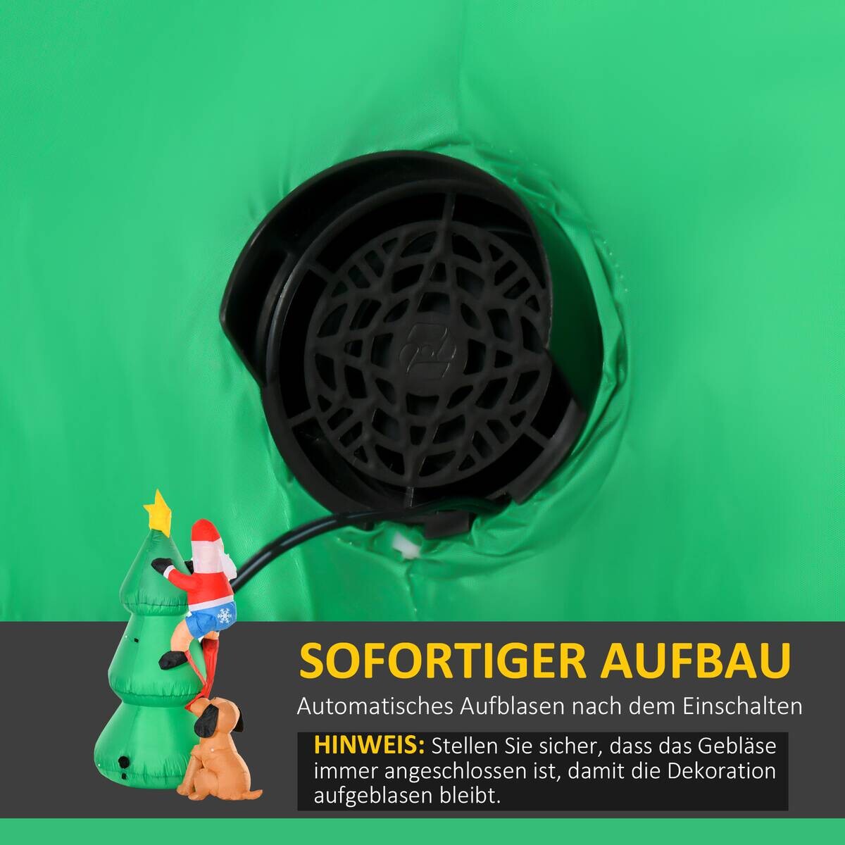 HOMCOM Aufblasartikel