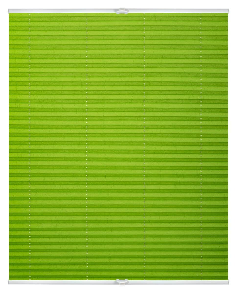 LICHTBLICK Spannplissee grün B/L: ca. 110x130 cm