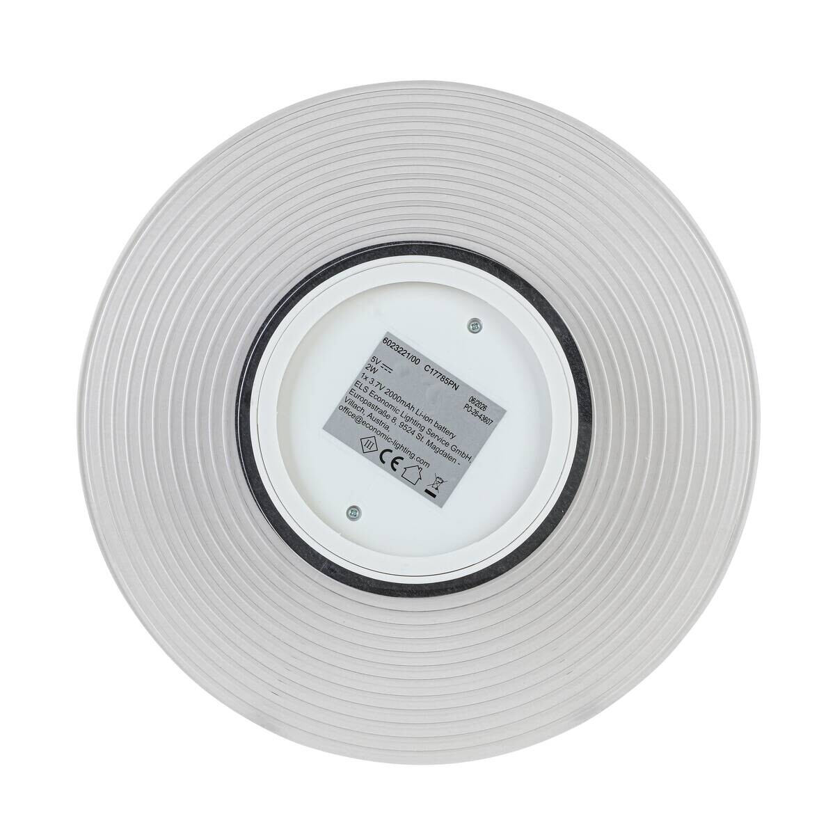 Nolo Akku-LED-Wandleuchte Dot H/D: ca. 6x25 cm