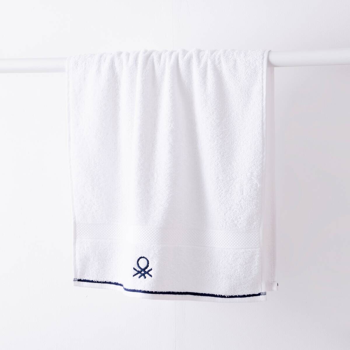 BENETTON Handtuch CORE weiß Baumwolle B/L: ca. 50x90 cm